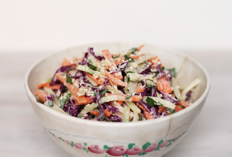 broccoli slaw, broccoli