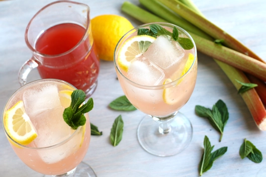 rhubarb, rhubarb cocktail